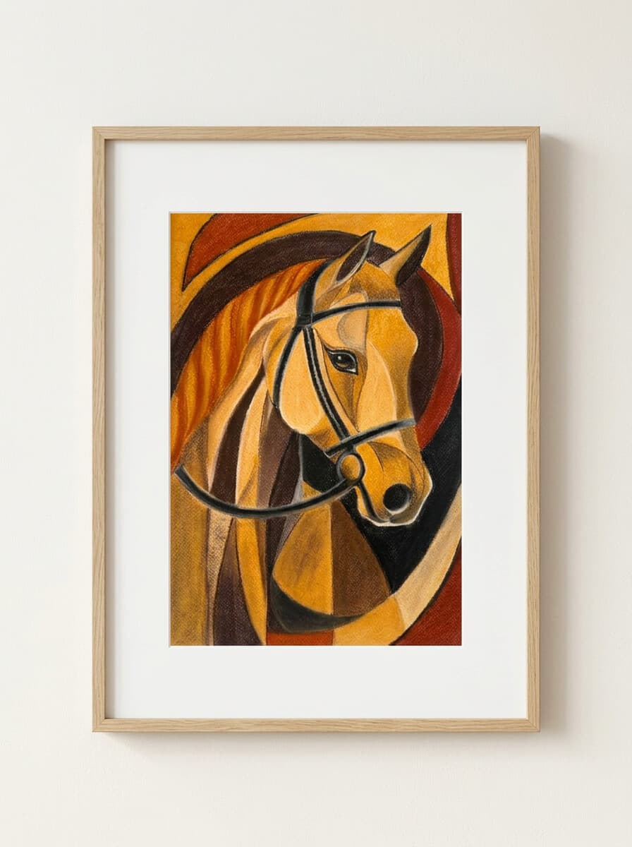 The Bridled Muse — framed preview